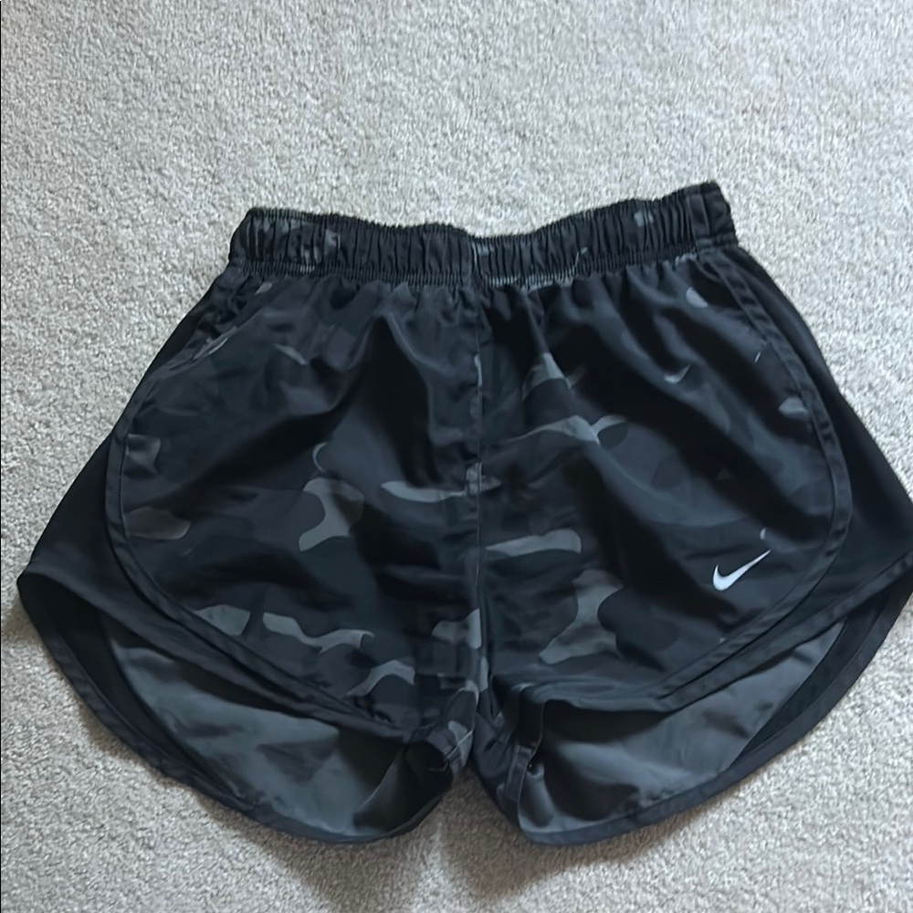 Nike Women's Black Camo Shorts